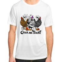 Chick Or Treat Halloween Spooky Chicken Adult ChromaSoft Performance T-Shirt