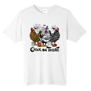 Chick Or Treat Halloween Spooky Chicken Tall Fusion ChromaSoft Performance T-Shirt