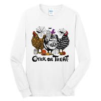 Chick Or Treat Halloween Spooky Chicken Tall Long Sleeve T-Shirt