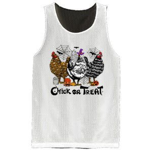 Chick Or Treat Halloween Spooky Chicken Mesh Reversible Basketball Jersey Tank