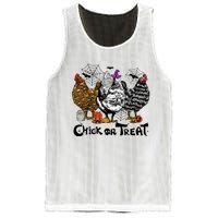 Chick Or Treat Halloween Spooky Chicken Mesh Reversible Basketball Jersey Tank