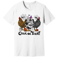 Chick Or Treat Halloween Spooky Chicken Premium T-Shirt