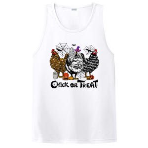 Chick Or Treat Halloween Spooky Chicken PosiCharge Competitor Tank