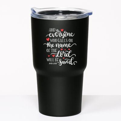 Calls On The Name Of The Lord Will Be Saved Jesus Tumbler
