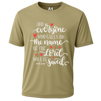 Calls On The Name Of The Lord Will Be Saved Jesus Performance Shirt