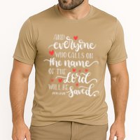 Calls On The Name Of The Lord Will Be Saved Jesus Performance Shirt