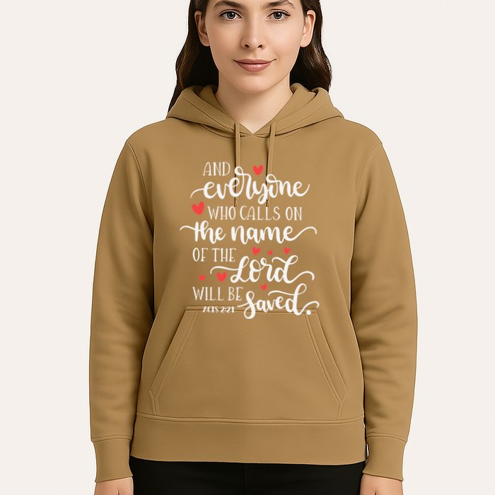 Calls On The Name Of The Lord Will Be Saved Jesus Hoodie
