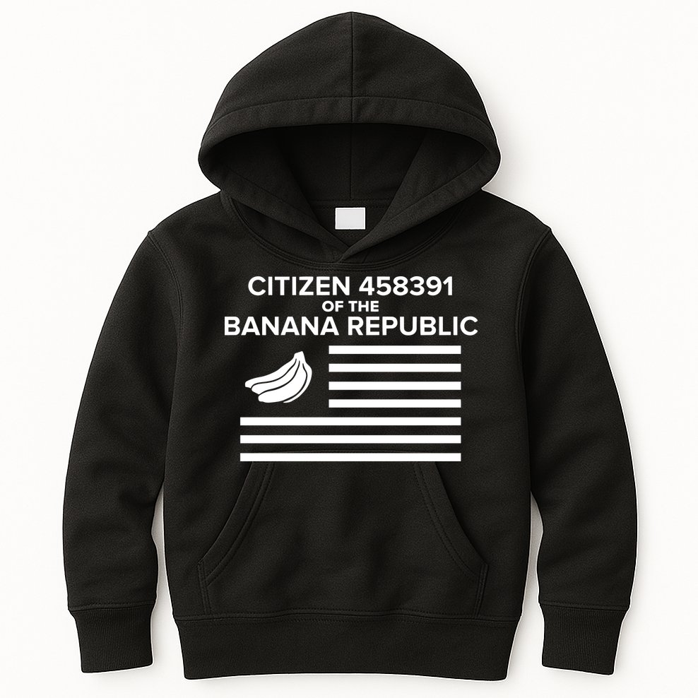 Citizen Of The Banana Republic Kids Hoodie