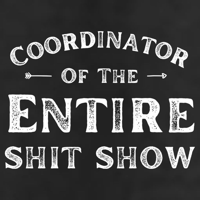 Coordinator Of The Entire Shit Show Funny Saying Sarcastic 15oz Campfire Ceramic Mug