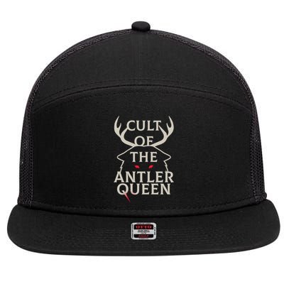 Cult Of The Antler Queen 7 Panel Mesh Trucker Snapback Hat