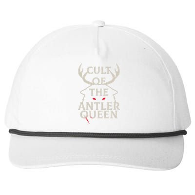 Cult Of The Antler Queen Snapback Five-Panel Rope Hat