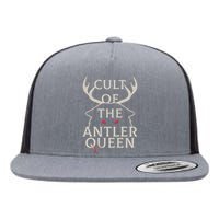 Cult Of The Antler Queen Flat Bill Trucker Hat