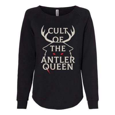 Cult Of The Antler Queen Womens California Wash Sweatshirt