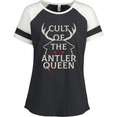 Cult Of The Antler Queen Enza Ladies Jersey Colorblock Tee