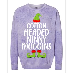 Cotton Headed Ninny Muggins Colorblast Crewneck Sweatshirt