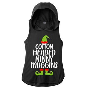 Cotton Headed Ninny Muggins Ladies PosiCharge Tri-Blend Wicking Draft Hoodie Tank