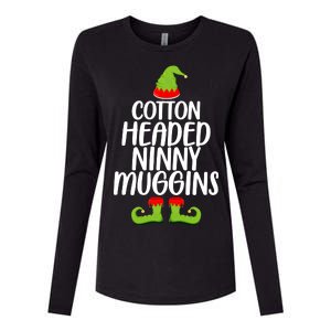 Cotton Headed Ninny Muggins Womens Cotton Relaxed Long Sleeve T-Shirt