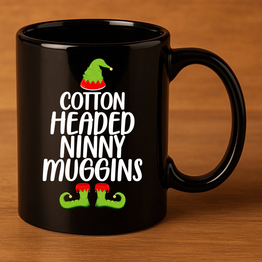Cotton Headed Ninny Muggins 11oz C Handle Ceramic Mug