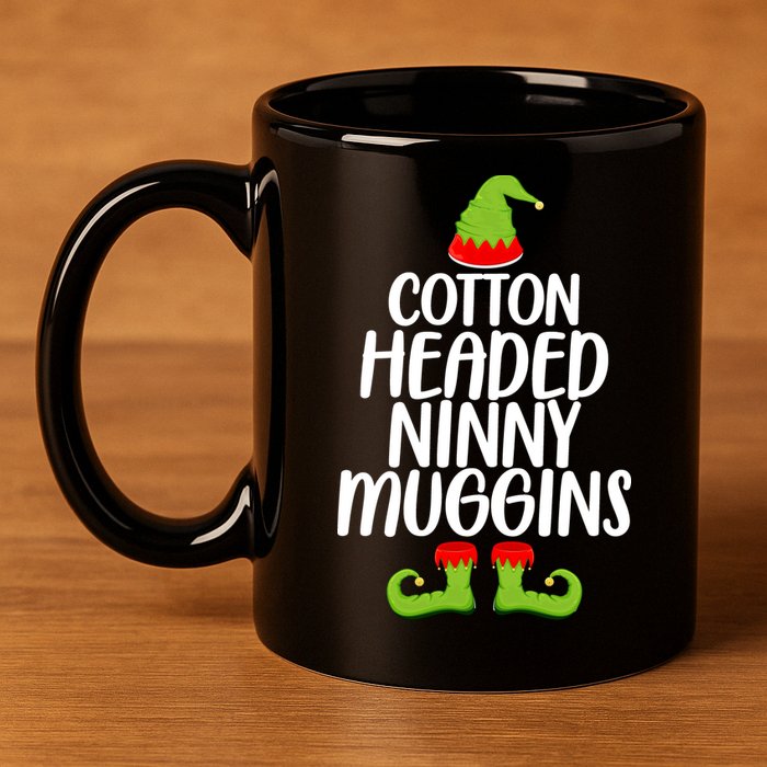 Cotton Headed Ninny Muggins 11oz C Handle Ceramic Mug