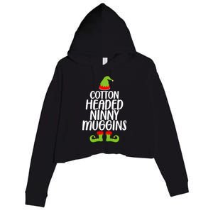 Cotton Headed Ninny Muggins Crop Fleece Hoodie