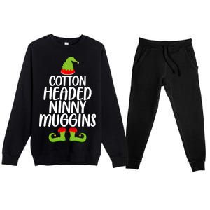 Cotton Headed Ninny Muggins Premium Crewneck Sweatsuit Set