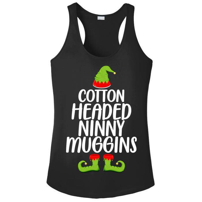 Cotton Headed Ninny Muggins Ladies PosiCharge Competitor Racerback Tank