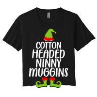 Cotton Headed Ninny Muggins Women's Crop Top Tee