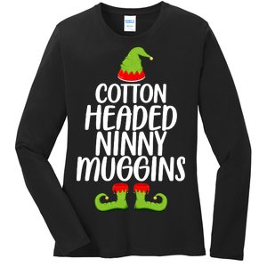 Cotton Headed Ninny Muggins Ladies Long Sleeve Shirt