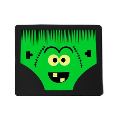 Creepy Of Underwear Face Halloween Costume Mousepad