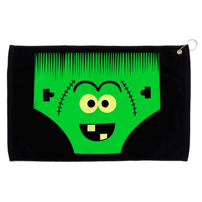 Creepy Of Underwear Face Halloween Costume Grommeted Golf Towel