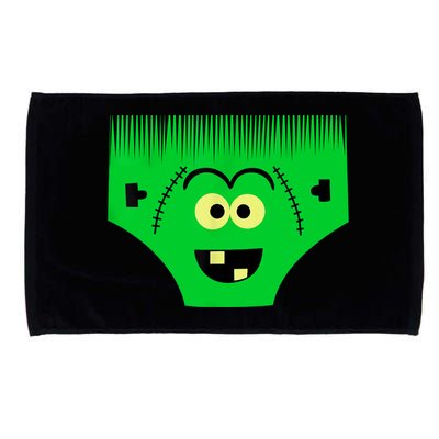 Creepy Of Underwear Face Halloween Costume Microfiber Hand Towel