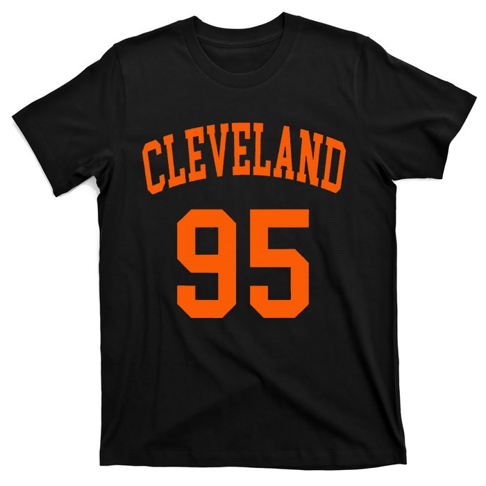 Cleveland Ohio Us American College Font Number 95 T-Shirt