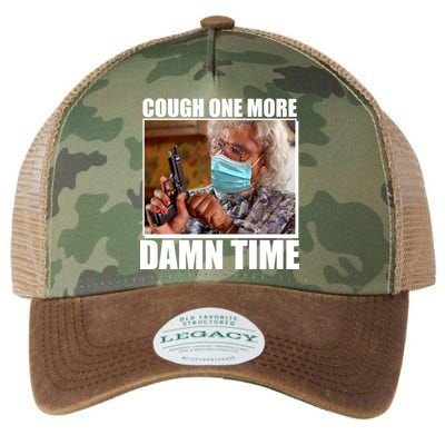 Cough One More Damn Time Legacy Tie Dye Trucker Hat