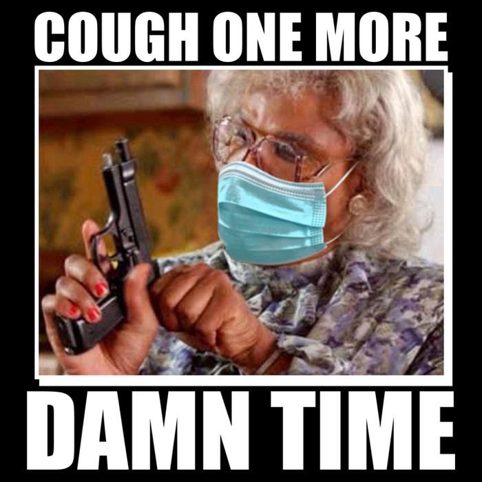 Cough One More Damn Time Visor