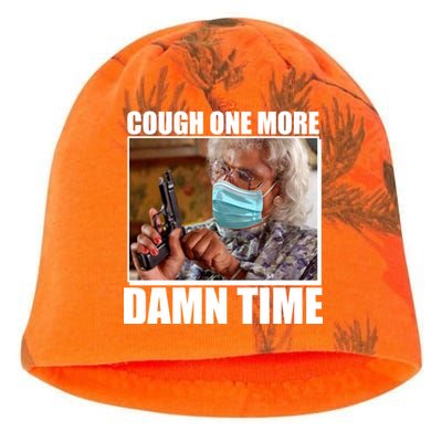 Cough One More Damn Time Kati - Camo Knit Beanie