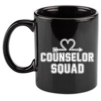 Counselor Squad Heart 11oz C Handle Ceramic Mug