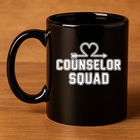 Counselor Squad Heart 11oz C Handle Ceramic Mug