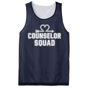 Counselor Squad Heart Mesh Reversible Basketball Jersey Tank