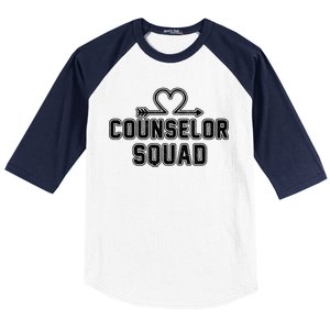 Counselor Squad Heart Baseball Sleeve Shirt