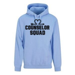 Counselor Squad Heart Unisex Surf Hoodie