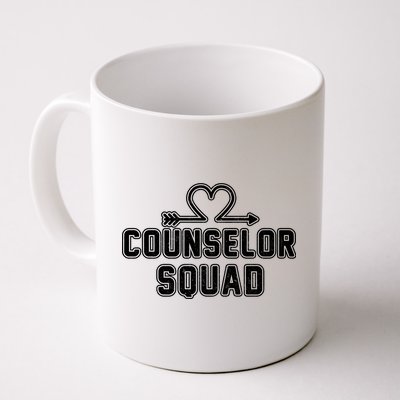 Counselor Squad Heart Coffee Mug