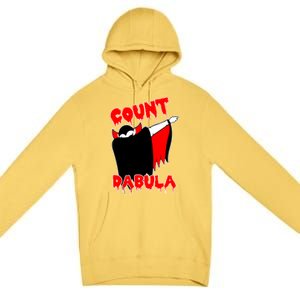 Count Dabula Bloody Vampire Halloween Premium Pullover Hoodie