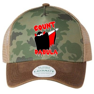 Count Dabula Bloody Vampire Halloween Legacy Tie Dye Trucker Hat