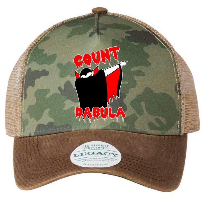 Count Dabula Bloody Vampire Halloween Legacy Tie Dye Trucker Hat