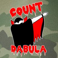 Count Dabula Bloody Vampire Halloween Legacy Tie Dye Trucker Hat