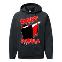 Count Dabula Bloody Vampire Halloween Performance Fleece Hoodie