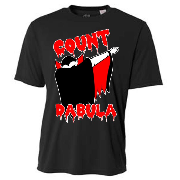 Count Dabula Bloody Vampire Halloween Cooling Performance Crew T-Shirt