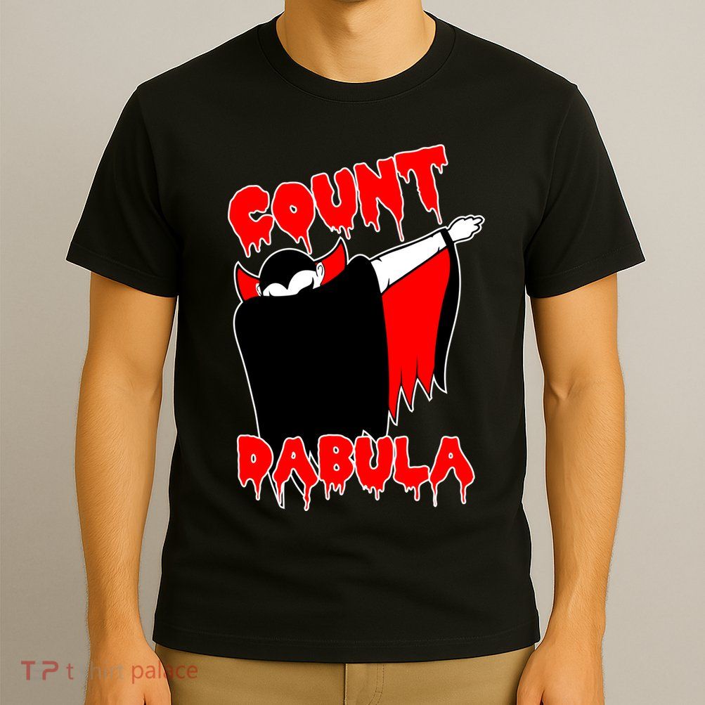 Count Dabula Bloody Vampire Halloween T-Shirt