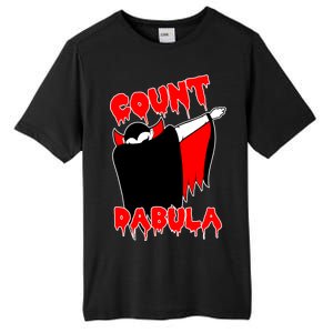 Count Dabula Bloody Vampire Halloween Tall Fusion ChromaSoft Performance T-Shirt