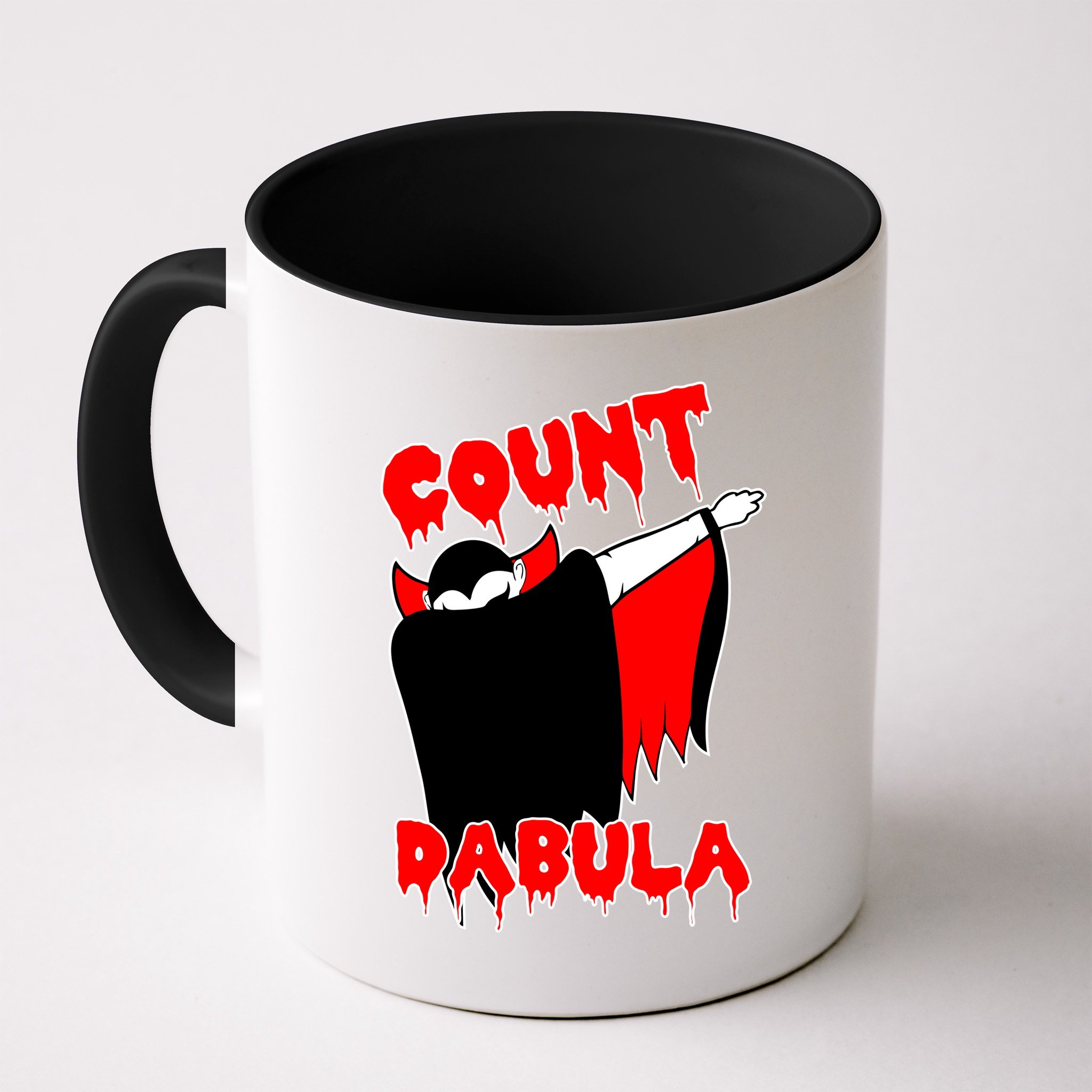 Count Dabula Bloody Vampire Halloween Mug